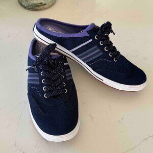 Keds Ortholite Navy Mule Tennis Shoes Sz 7.5